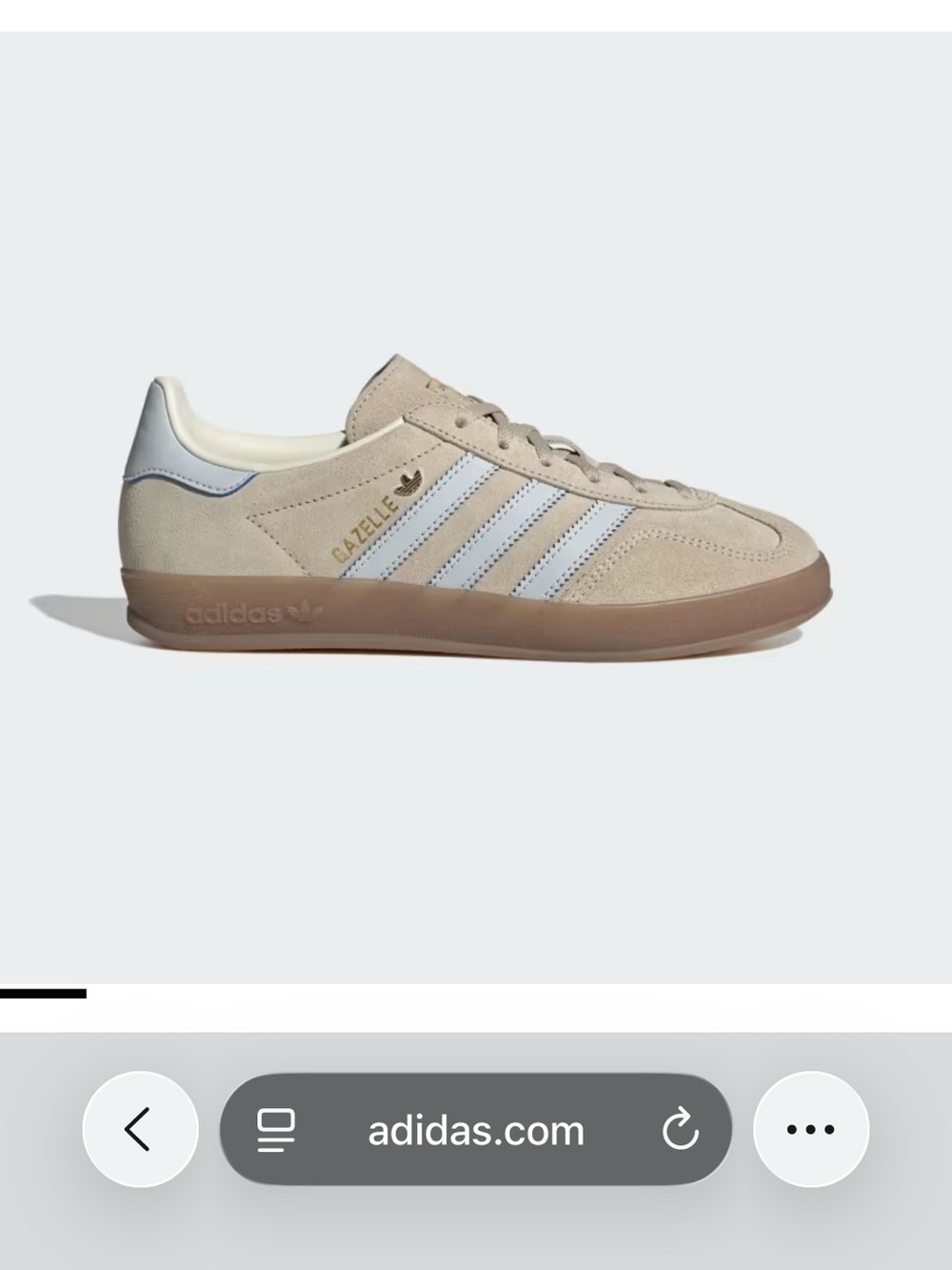 adidas gazelle indoor shoes - women’s sneaker NWT 8